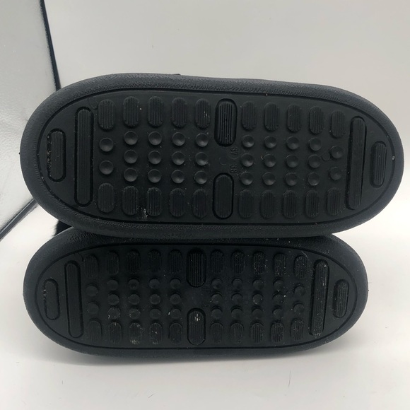 🔥Like-New Men’s Giuseppe Zanotti Moon Boots Faux Fur Black w Gold Accent Winter - Picture 10 of 10